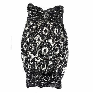 Diane Von Furstenberg Brocade Cocktail Dress